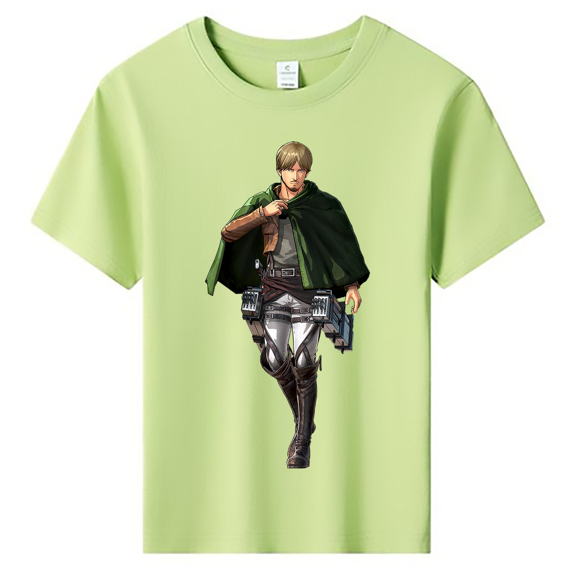 （画像用） 進撃の巨人 ミケ·ザカリアス Attack on Titan Mike Zakarius 綿100％キッズTシャツ（フロントプリント）